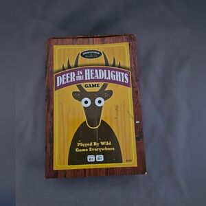 Deer in the Headlights Card Game - Yellow